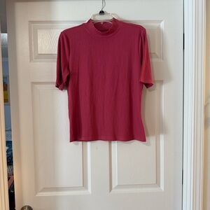 Nine West Soft Spun Pink Top